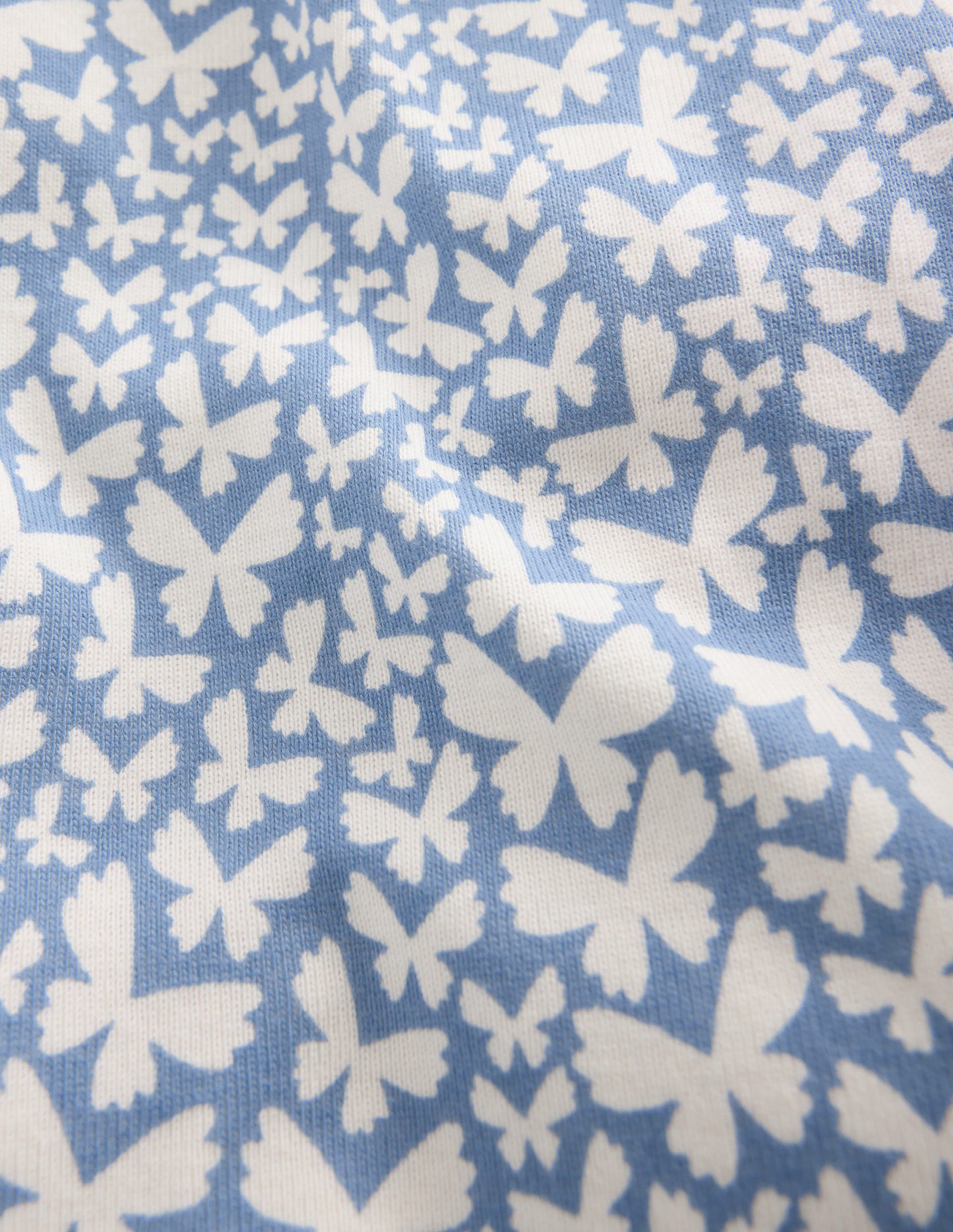 Snug Henley Pyjamas-Blue Butterflies