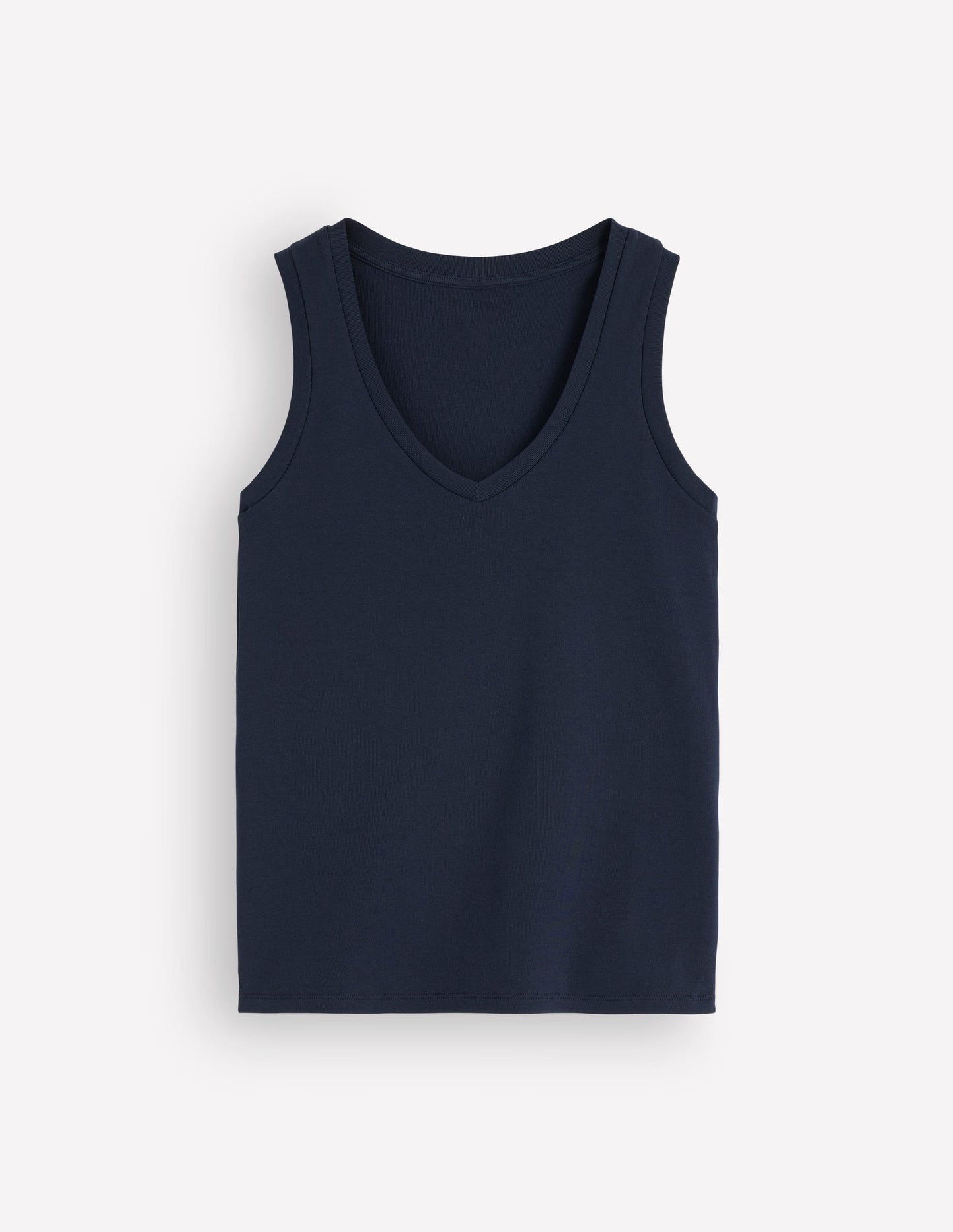 Annie Essential V Neck Vest-Navy