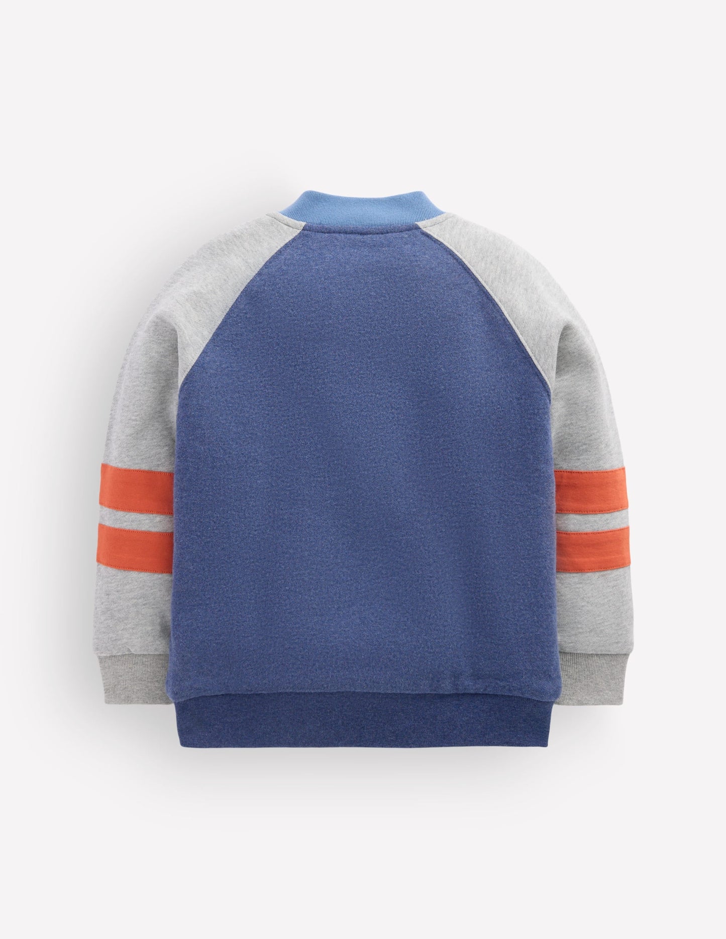 Fleece Lined Bomber-Grey Marl / College Navy