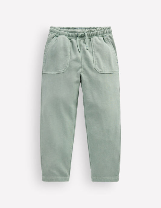 Garment Dye Joggers-Cornish Blue