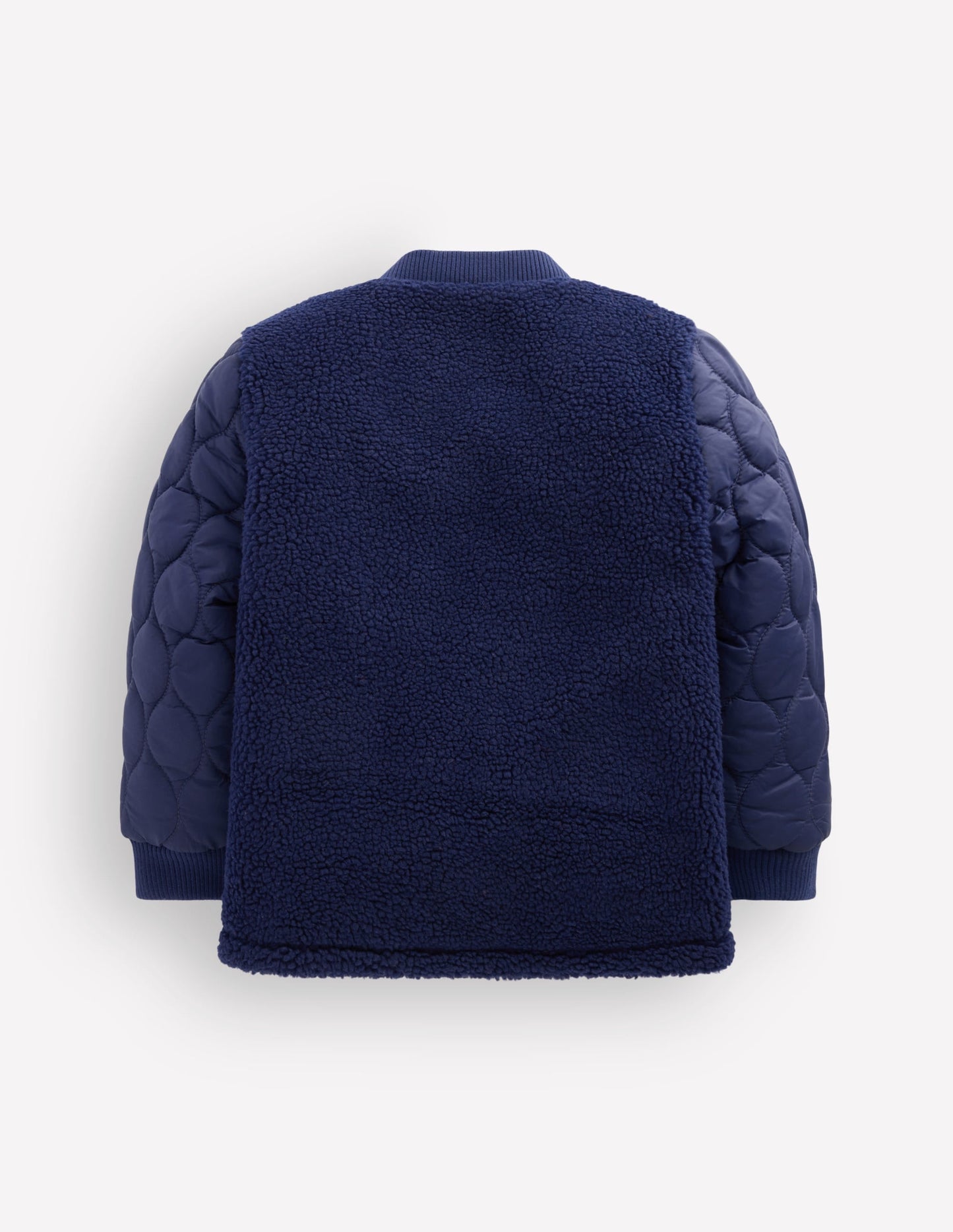 Borg Bomber Jacket-Medieval Blue