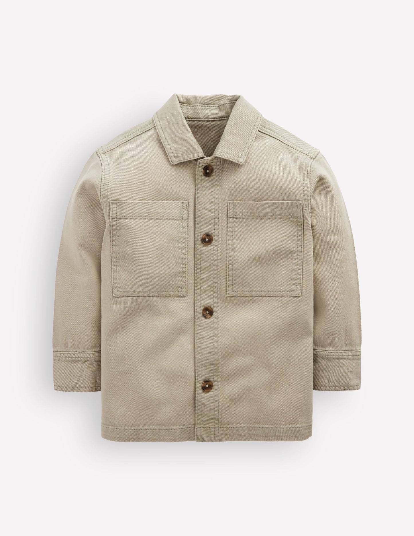 Front Pocket Overshirt-ACID WASH GREEN