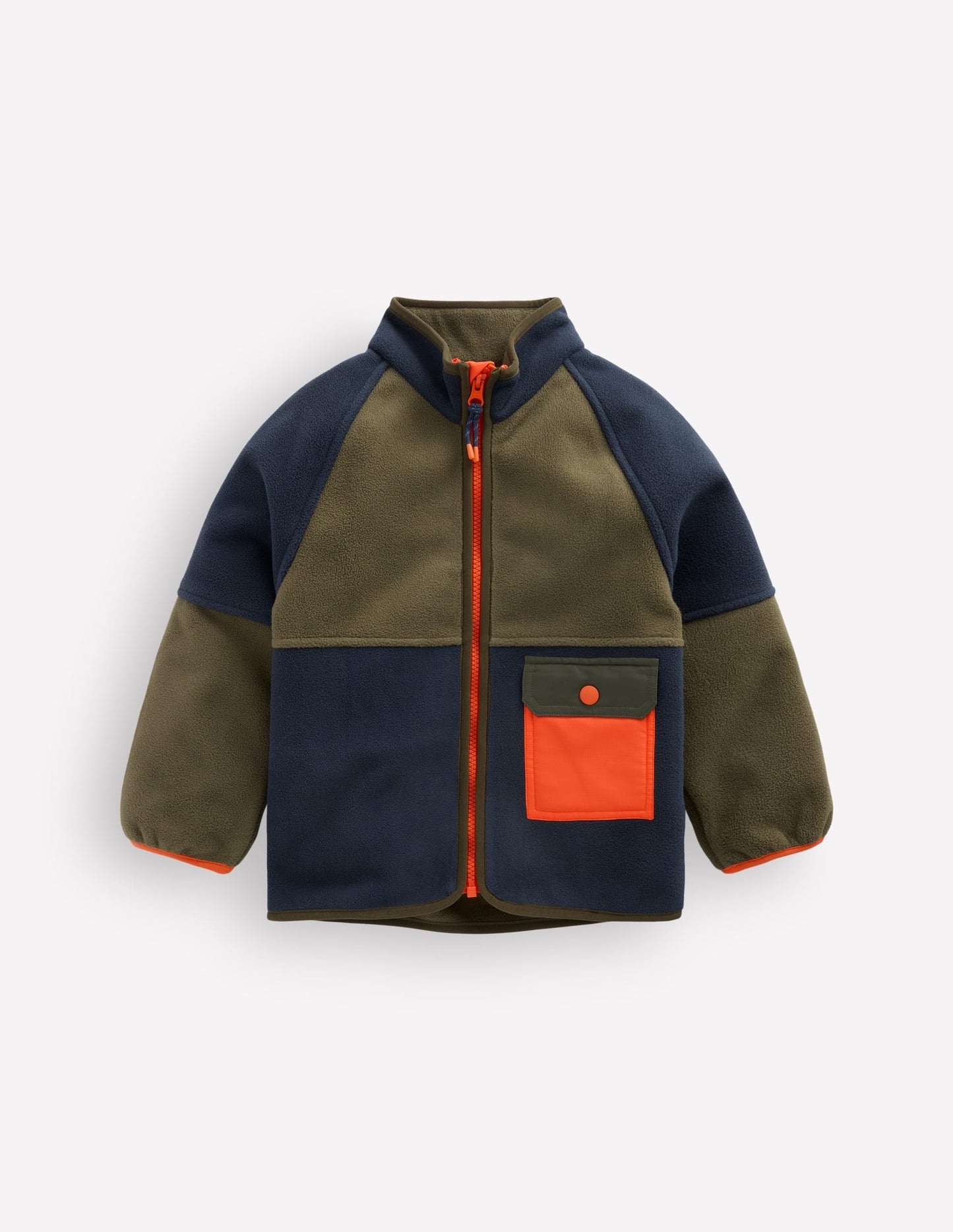 Cosy Windproof Fleece-Khaki
