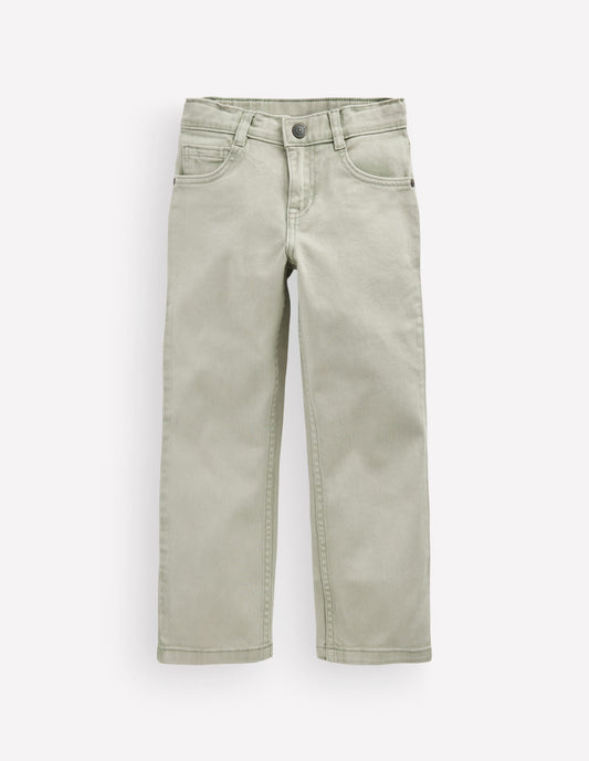 Easy Straight Jeans-Acid Wash