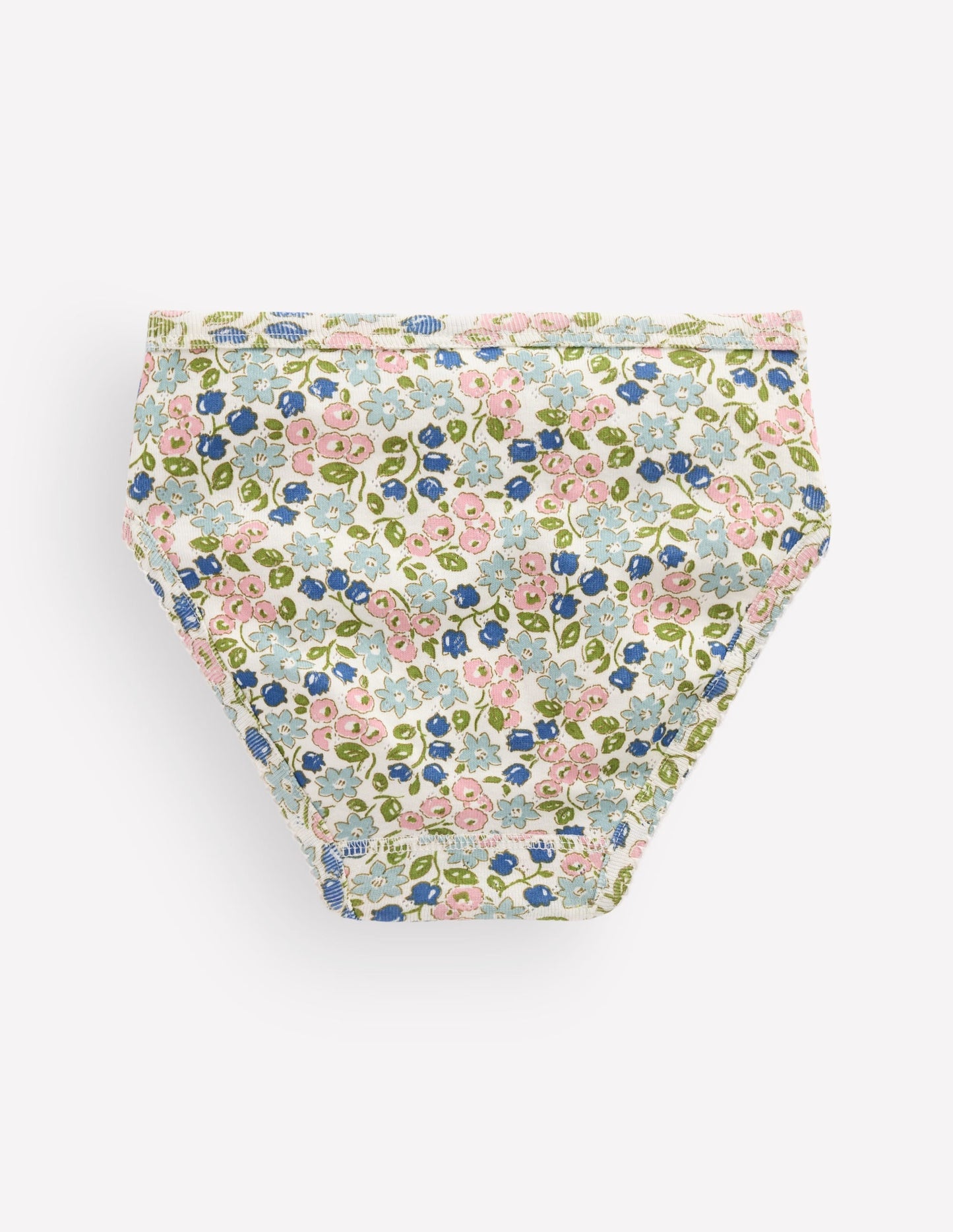 7-pack Pointelle Pants-Patchwork ditsy floral