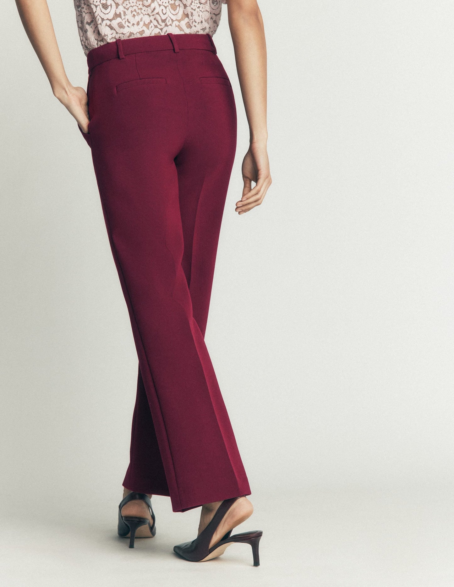 Fitzrovia Tailored Trousers-Deep Wisteria