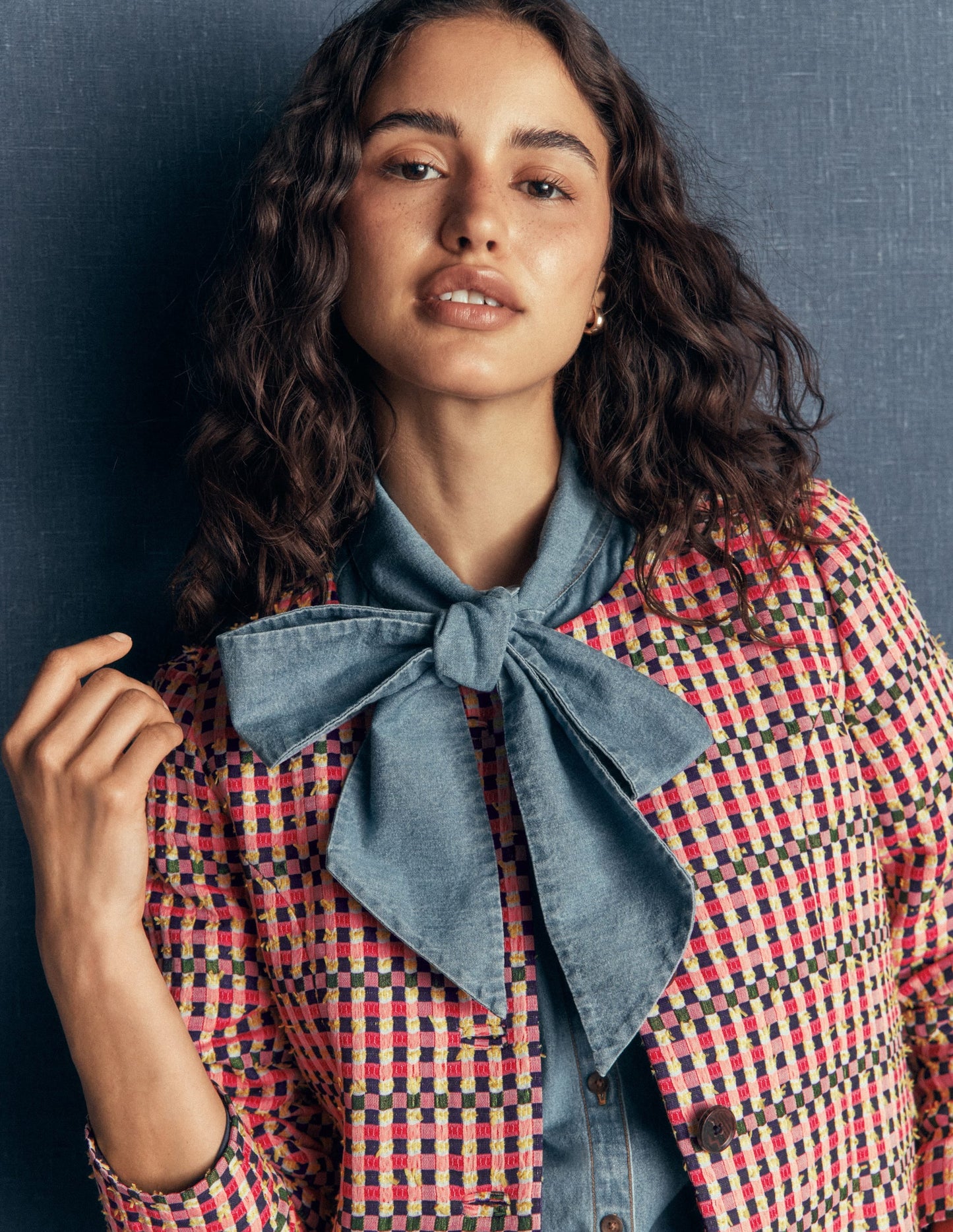 Salisbury Puff Sleeve Jacket-Multi