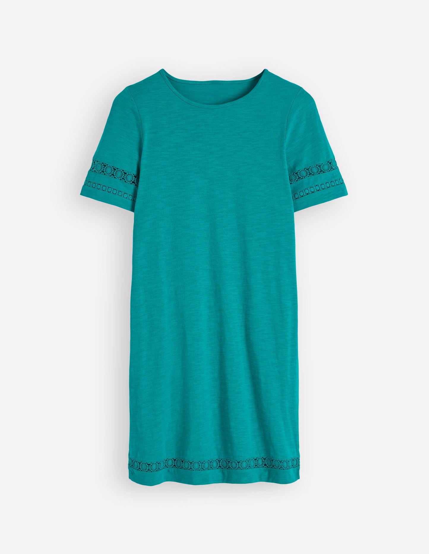 Hattie Jersey T-shirt Dress-Glaze Blue
