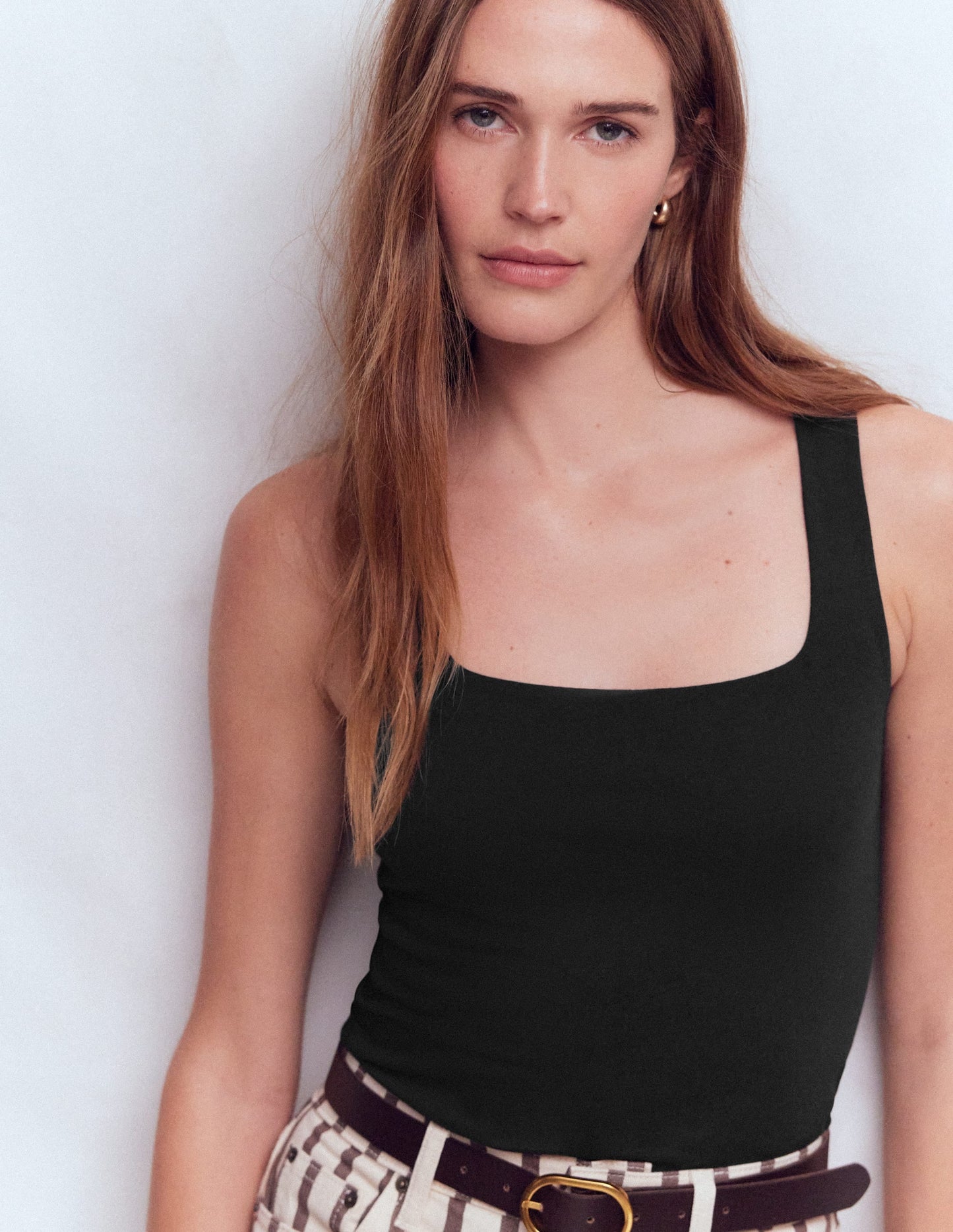 Brooke Double Layer Vest-Black