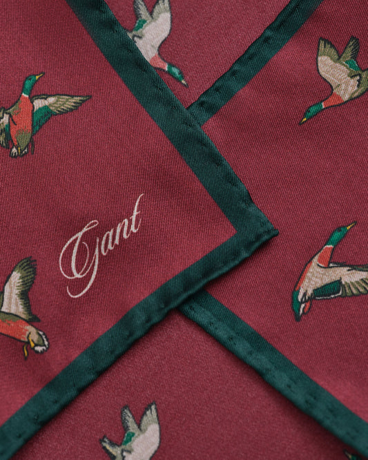 Einstecktuch mit Enten-Print